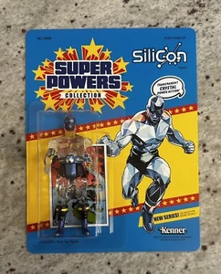 Custom DC Kenner Super Powers SILICON Figure - MOC - Includes Collectors Card! - Picture 1 of 4