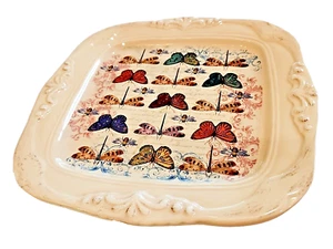 Cracker Barrel Birds, Bees and Dragonflies 9” Ceramic Plate - Picture 1 of 6