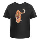'Roaring Tiger' Męskie / damskie bawełniane t-shirty (TA021484)