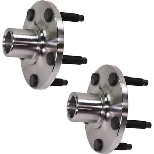 Pair Wheel Hubs Set of 2 Front Driver & Passenger Side Left Right for Ford Edge