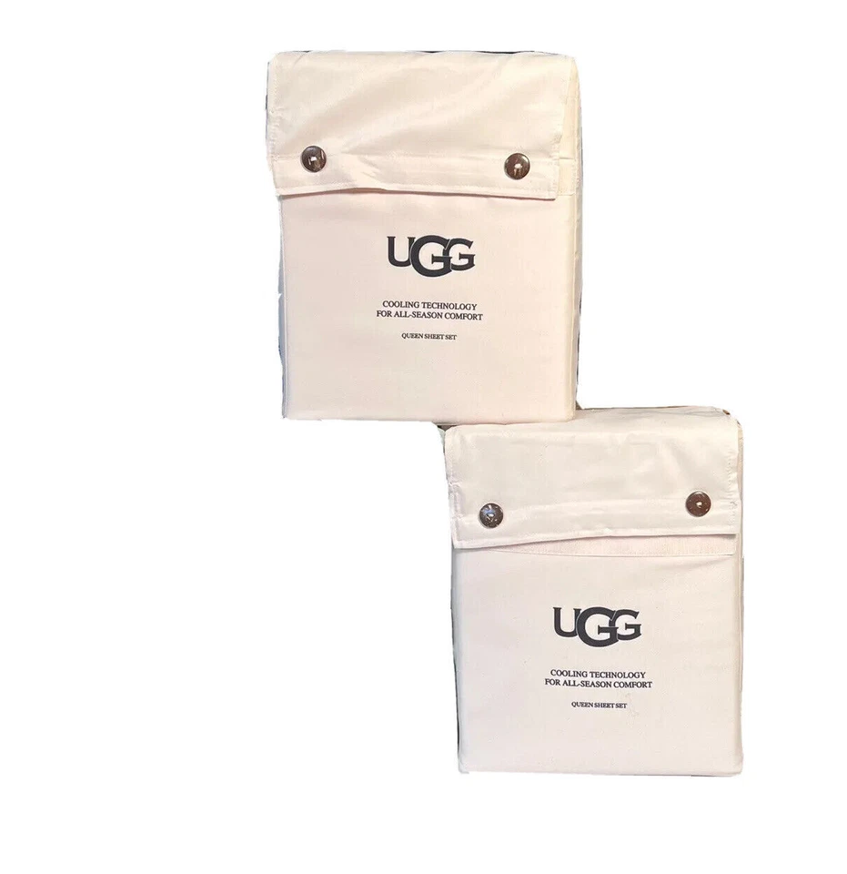 UGG Alahna Snow White Queen Sheet Set All-Seasons