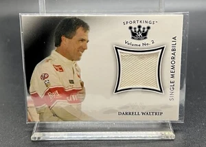 2020 Sport Kings DARRELL WALTRIP Racing Memorabilia Patch Relic SM-DW Worn Suit - Picture 1 of 2