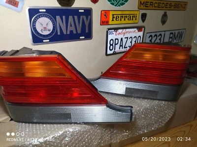 Mercedes Benz 300 SE (W140) 1991–1993 Pre-facelift taillights OEM Germany - Image 1 of 4