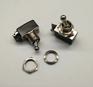 1 pieza. Interruptor estilo clásico SPST con terminal de lengüeta de soldadura 2A/250VDC - Imagen 1 de 2