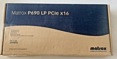 MATROX P690 LP PCle X16 - Image 1 of 4