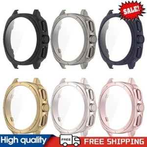 For Samsung Galaxy Watch 7 40mm/44mm PC Case+Tempered Glass Anti-Drop Glass+Case - Zdjęcie 1 z 18