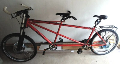 Mountainbike-Tandem, gebraucht, "Don Ernesto" von BIkemax, Eigenbau, top  - Bild 1 von 4
