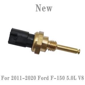 New Cooling Water Temperature Sensor Fits 11-20 Ford F-150 5.0L V8 9L8Z-6G004-F - Picture 1 of 10