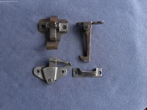 ALFA ROMEO Giulietta / Giulia SPIDER Used Lot of 5 HOOD LATCH PARTS - Picture 1 of 11