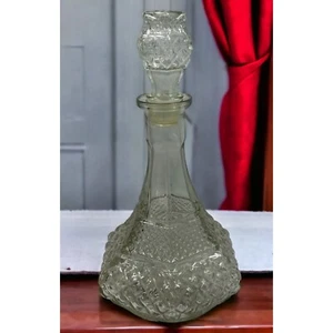Wexford Glass Decanter with Stopper Jeannie Bottle Anchor Hocking - Bild 1 von 10
