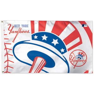 New York Yankees MLB WinCraft Deluxe 3x5 ft Flag - Picture 1 of 1