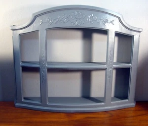 Vintage Dart Homco Syroco MCMLXVII 1967 Two-Tier Wall Shelf Floral # 3600 - Picture 1 of 7