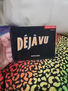 Deja Vu (Nintendo NES) Original Instruction Manual - Picture 1 of 8