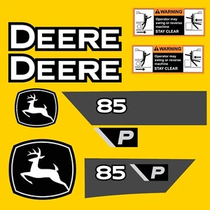 FITS 85 P-TIER DEERE REPLACEMENT DECAL STICKER - OUTDOOR DURABLE LAMINATE - Bild 1 von 1