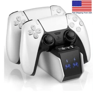 PS5 Controller Charger Stand DualSense Fast Charging Station Dock PlayStation 5 - Picture 1 of 6