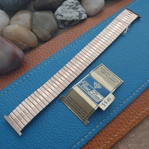Rose Gold RGP Rowi Fixo-Flex Classic Stretch Unused nos Vintage Watch Band - Picture 1 of 7