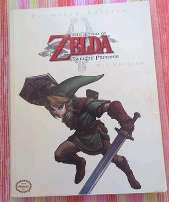 Legend of Zelda Twilight Princess Wii Strategy Guide Premiere Edition No Poster - Image 1 of 3