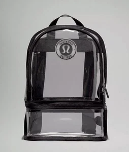 Lululemon Clear Backpack Mini Logo One Size 10L Stadium Concert - Picture 1 of 8