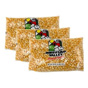 Núcleos de palomitas de maíz amarillos sin explotar | Paquete de 3 | 2 lb | Sin OGM | Palomitas de maíz County U - Imagen 1 de 8