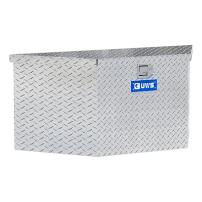 UWS TBV-49 Bright Aluminum 49in Trailer Tongue Box Tool Box Toolbox Storage Foto 1 de 4