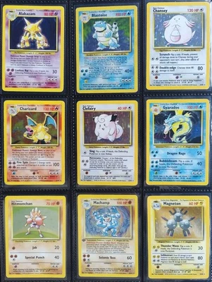 Complete Pokemon Card Base Set 102/102 WOTC 1999 Charizard, Blastoise, Venusaur - Image 1 of 4