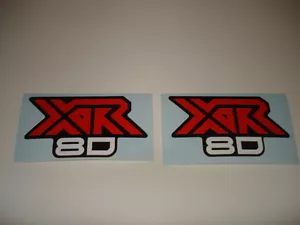 1979-1980 Honda XR 80 Side Panel Decal Set AHRMA - Picture 1 of 1
