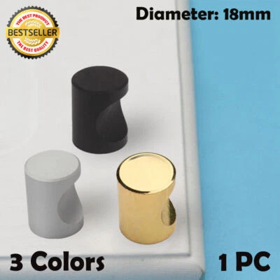 Möbelgriffe Knopf Möbelknopf Edelstahl gebürstet Türknöpfe massiv Edelstahlknopf - Bild 1 von 4