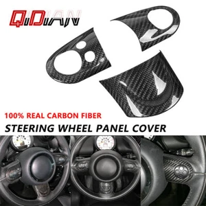 Car Steering Wheel Button Cover For Mini Cooper R55 R56 R57 R58 R59 R60 R61 - Picture 1 of 5