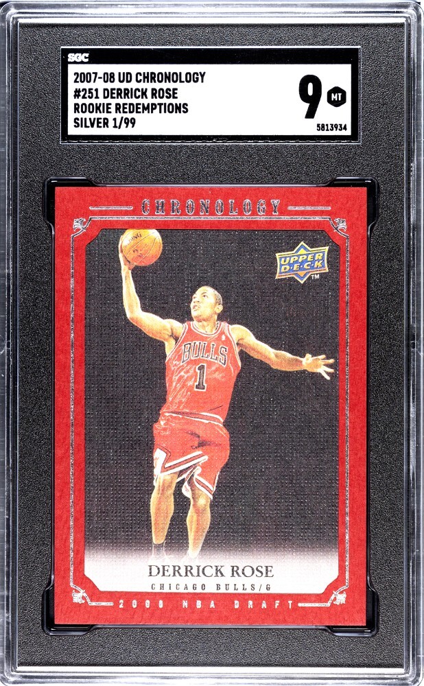 Derrick Rose Basketball Trading Cards Sports 2007-08 Season for 