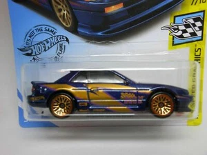 2020 Hot Wheels NISSAN SILVIA S13 7/10 BLUE 111/250 - Picture 1 of 3