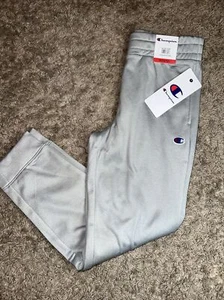 NEW Boy's Champion Medium Gray Joggers Sweatpants Size 10 - 12 - Picture 1 of 9