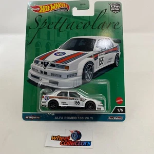 Funda Alfa Romeo 155 V6 Ti #1/5 * 2023 Hot Wheels Espectacular Car Culture B S3 - Imagen 1 de 2