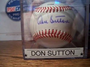 Don Sutton Signed Autograph Baseball with PSA/DNA - Picture 1 of 1