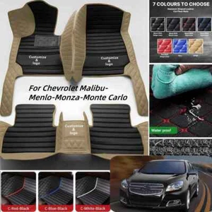 For Chevrolet Malibu-Menlo-Monza-Monte Carlo Car Floor Mats Handmade Rugs Auto - Imagen 1 de 35