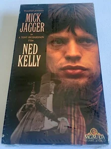 NED KELLY-VHS TAPE FACTORY SEALED-Action & Adventure:Allen Bickford , Mick Jagge - Imagen 1 de 2