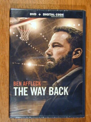 THE WAY BACK 2018 DVD & DIGITAL DVD BRAND NEW SEALED BEN AFFLECK BASKETBALL DRAM - Image 1 of 2