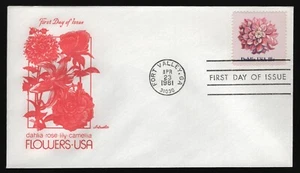 #1878 18c Dahlia, Artmaster FDC **ANY 5=FREE SHIPPING** - Picture 1 of 1