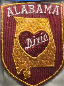 ALABAMA DIXIE Patch Southern Alabama Pride Vintage Voyager Originals - Picture 1 of 3