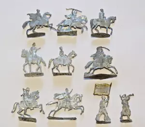 Tin Dishes - Zinnfiguren - Flat - 10 French and Arab 1900 to Paint - Picture 1 of 1