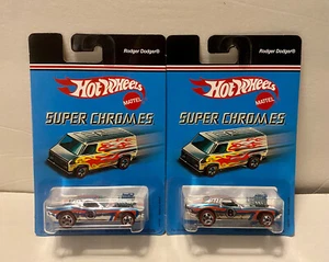 Hot Wheels Rodger Dodger  Super Chromes  Target  X2 - Picture 1 of 1