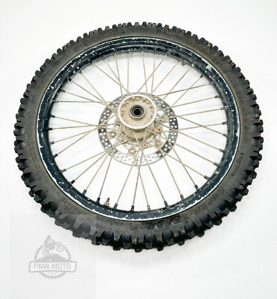 Yamaha YZ250F 2004 YZ450F YZ250 OEM 21" LLANTA DELANTERA BUJE NEUMÁTICO Foto 1 de 4