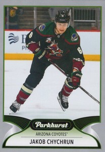 2021-22 PARKHURST HOCKEY JAKOB CHYCHRUN GREY BORDER #20