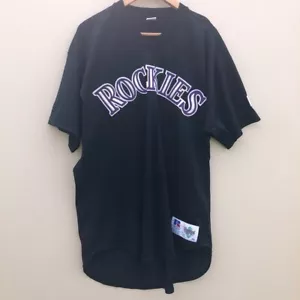 Colorado Rockies Black Diamond Jersey Size 48 - Picture 1 of 13