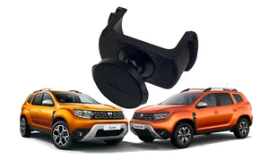 Magnetic Phone Holder for Dacia Duster 2 (2017-2022) Black 360° - Zdjęcie 1 z 6