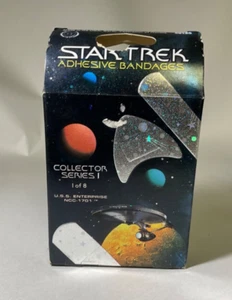 Star Trek Adhesive Bandages Collector Series I from 1997 1 of 8 - Picture 1 of 3