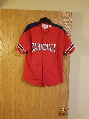Camiseta deportiva de colección Mark McGwire #25 de los Cardenales de San Luis juvenil L usada en excelente estado Foto 1 de 4