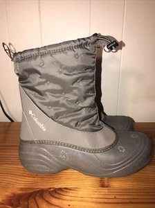 Columbia Sierra Groove Thermolite Gray Winter Snow Boots Womens SZ 7 Techlite - Picture 1 of 16