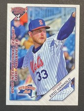 2019 Eric Hanhold Minor League Top Prospect Rookie Card RC Mets Pirates