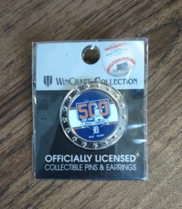 Pin MIGUEL CABRERA Detroit Tigers 500 jonrones WinCraft con licencia nuevo en paquete - Imagen 1 de 3