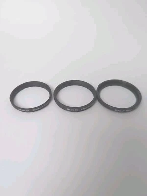 Lot Of 3. SW and SV  - 49-52mm Step-Up & Step Down Rings & 49-49 Adapter Nice - Image 1 of 4